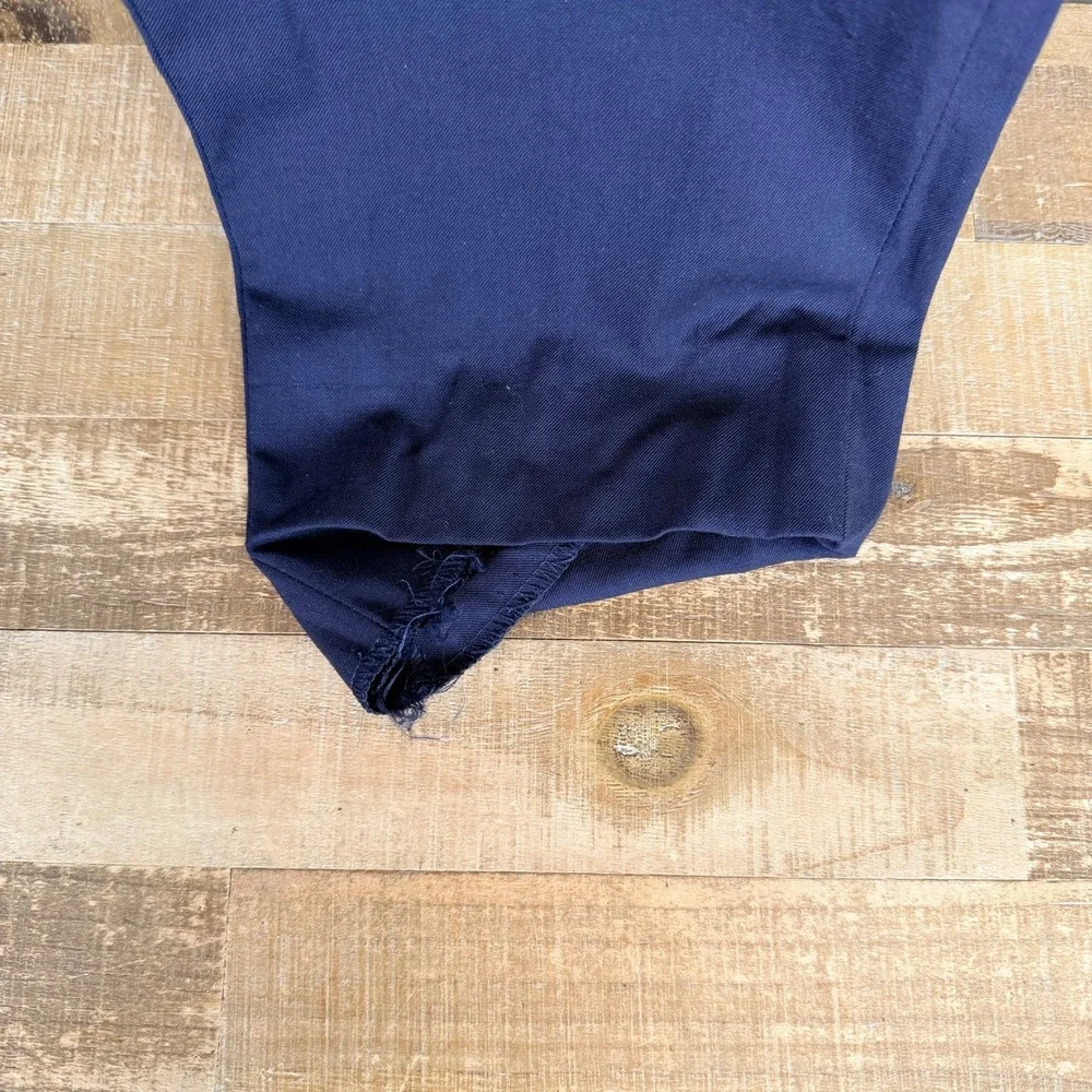 Banana Republic Marzotto Super 120s Wool‎ Dress Pants Mens 34x30 Blue Slim read